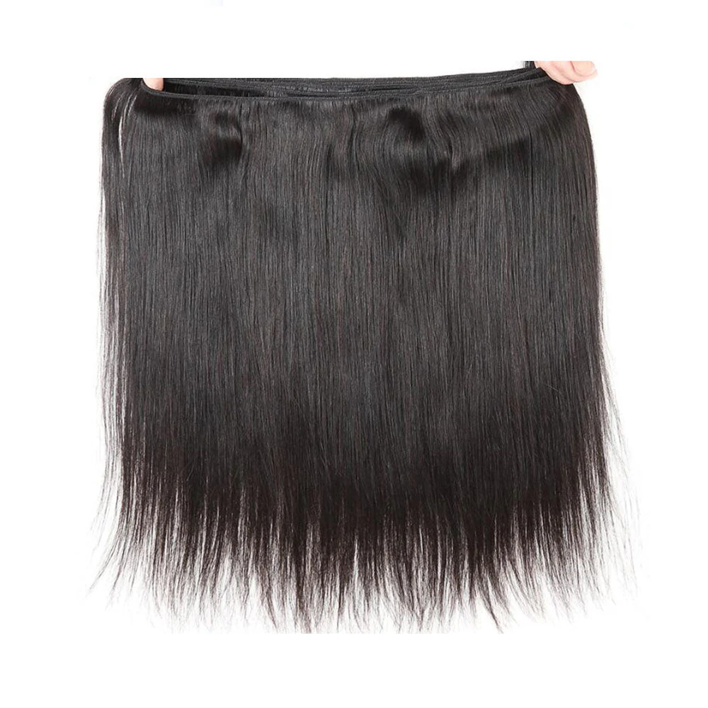 Unprocessed Human Virgin Hair Indian Straight Hair Extension 4 Bundles - Image 3