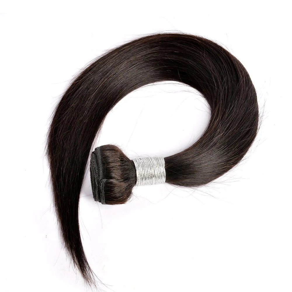 Unprocessed Human Virgin Hair Indian Straight Hair Extension 4 Bundles - Image 6