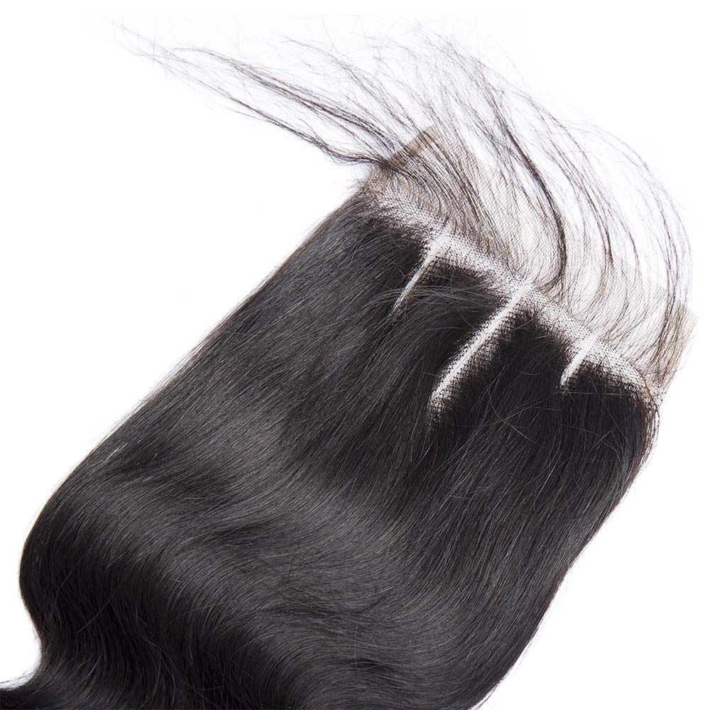 3 Bundles Brazilian Body Wave Bundles With 5x5 Lace Closure - Image 4