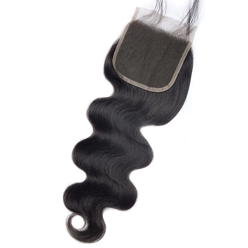 3 Bundles Brazilian Body Wave Bundles With 5x5 Lace Closure - Image 5