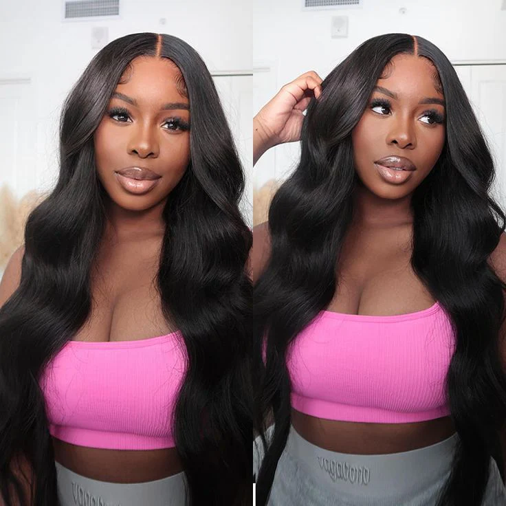 Brazilian Body Wave Hair 3 Bundles With 13x4 Lace Frontal - Image 4