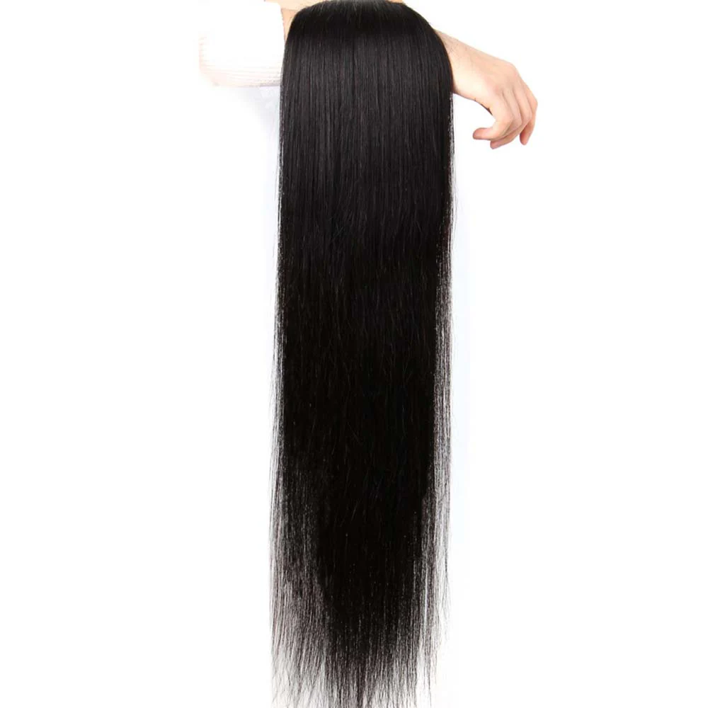 Brazilian Long and Straight Human Hair Weaves Remy Human Hair - Image 3