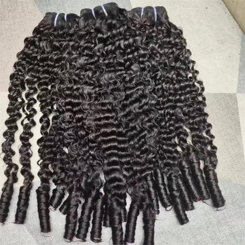 Brazilian Curly Hair Human Hair 4 Bundles Burmese Curls Bundles 100% Virgin Human Hair - Image 3