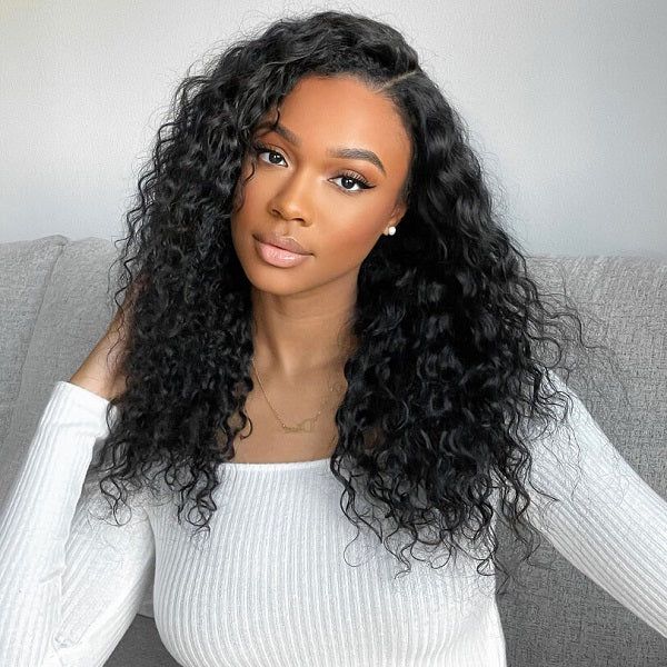 Indian Unprocessed 3 Bundles Water Wave Virgin Hair With 4x4 Lace Closure - Image 6