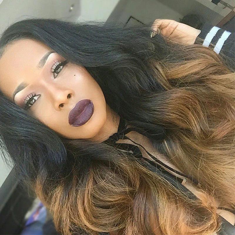 Lemoda Ombre 1B/4/27 3 Tones Body Wave 3 Bundles with 4X4 Lace Closure 100% Real Human Hair - Image 7