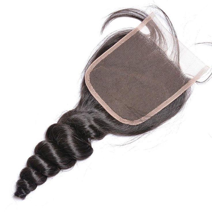 Peruvian Loose Wave Virgin Human Hair 3 Bundles With 4x4 Lace Closure - Image 3